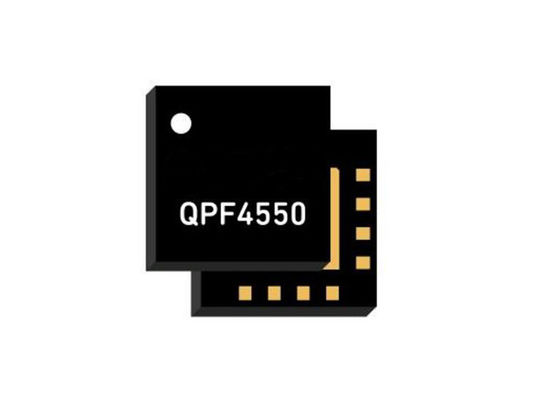 QPF4550 Chip WIFI 5GHz Front End Module dengan 30 dBm P1dB dan 2.1 dB Noise Figure dalam Kemasan QFN-16