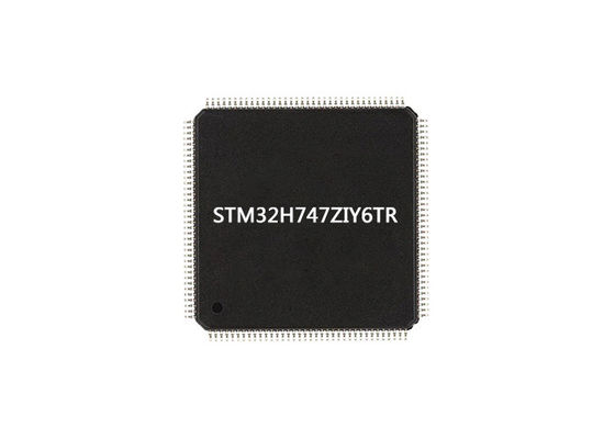 Chip Sirkuit Terpadu STM32H747ZIY6TR Mikrokontroler MCU Dual Core Flash