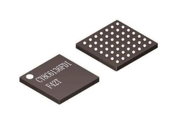 Chip Sirkuit Terpadu CY8C6136FDI-F42T 80WLCSP 32BIT 512KB Subsistem CPU Inti Tunggal