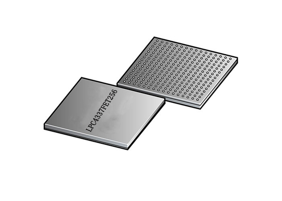 Paket LPC4337FET256 Dual-Core 204MHz 1MB Flash Mikrokontroler IC 256-LBGA