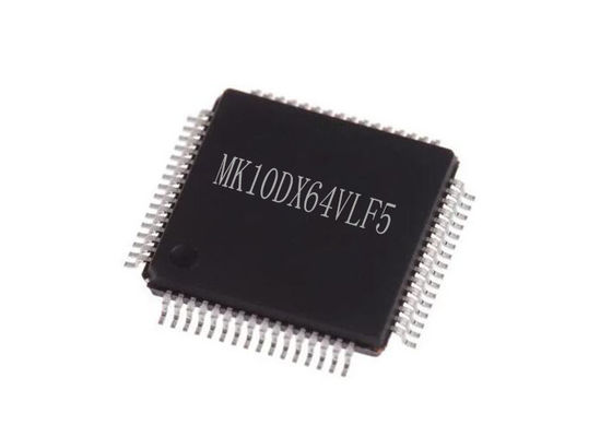 50MHz Chip Sirkuit Terpadu MK10DX64VLF5 ARM Cortex M4 Mikrokontroler IC LQFP48