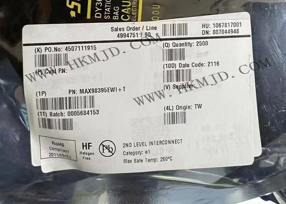 Integrated Circuit Chip MAX98395EWI 1 Channel Digital Input Class DG Amplifier XFBGA28