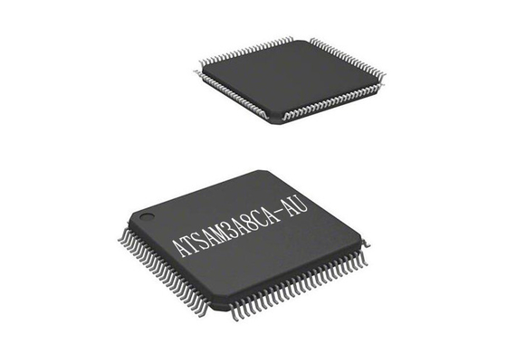 Chip Sirkuit Terpadu 84MHz ATSAM3A8CA-AU 512KB Flash IC Mikrokontroler 100LQFP