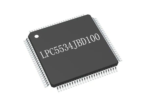 Chip Sirkuit Terpadu 150MHz LPC5534JBD100 IC Mikrokontroler Inti Tunggal 100HLQFP