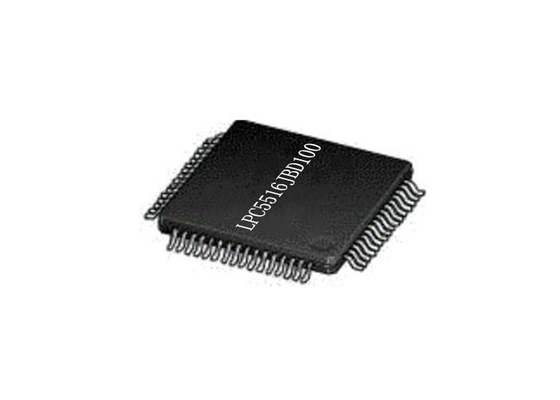 256KB Chip Sirkuit Terpadu LPC5516JBD100 150MHz Mikrokontroler IC 100HLQFP