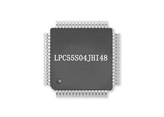 Chip IC LPC55S04JHI48 MCU Mikrokontroler Arm Cortex Efisien Tinggi IC 48-VFQFN