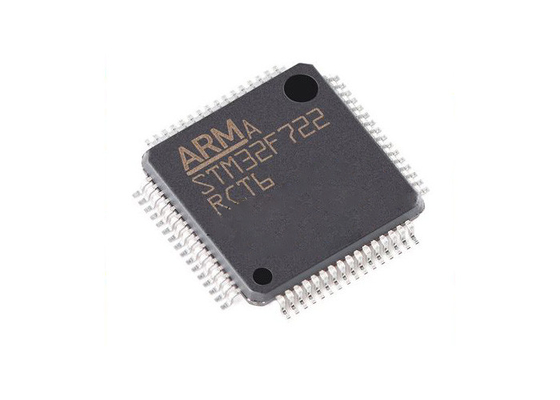 Chip IC Flash Mikrokontroler IC STM32F722RCT6 Paket Single-Core 64-LQFP