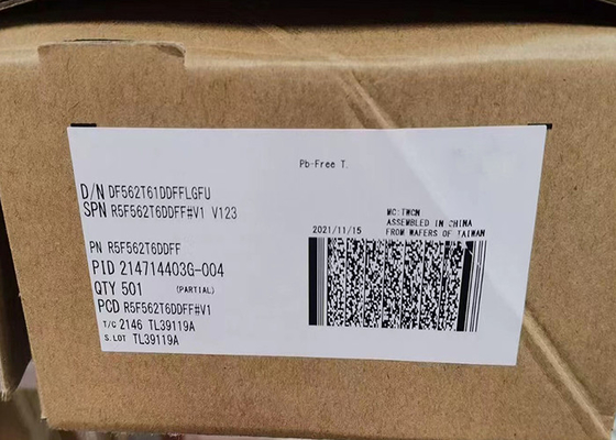 Chip IC R5F562T6DDFF 32-Bit Single-Core IC Mikrokontroler 100MHz 64KB Flash