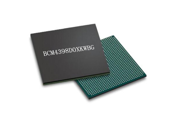 Chip Ethernet 2,4 Gbps BCM4398D0XKWBG Paket BGA WiFi 6E Chip Smartphone