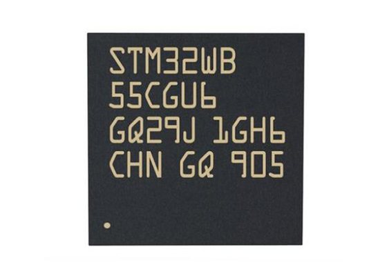 Mikrokontroler MCU STM32WB55CGU6 RF Transceiver ICs 48UFQFN Arm Cortex M4 MCU