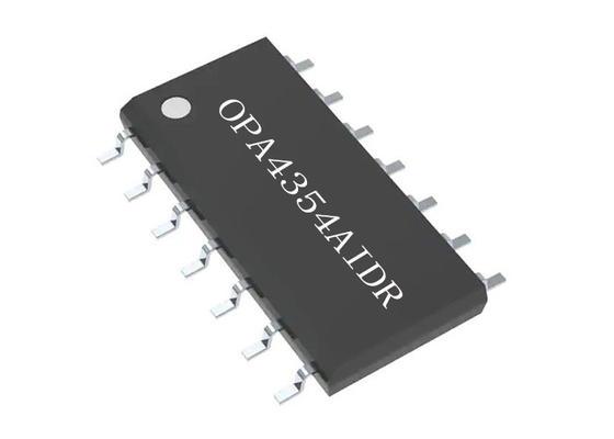 Chip Sirkuit Terpadu OPA4354AIDR CMOS Penguat Operasional IC 14SOIC 250MHz