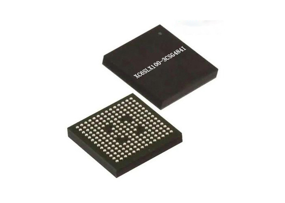 Bidang Chip IC Programmable Gate Array IC XC6SLX100-3CSG484I 33 MHz 484-FBGA
