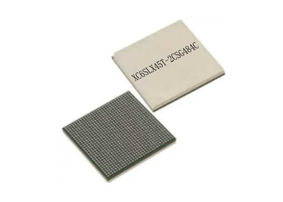 Spartan 6 LXT XC6SLX45T-2CSG484C Bidang Programmable Gate Array 484FBGA Chip IC