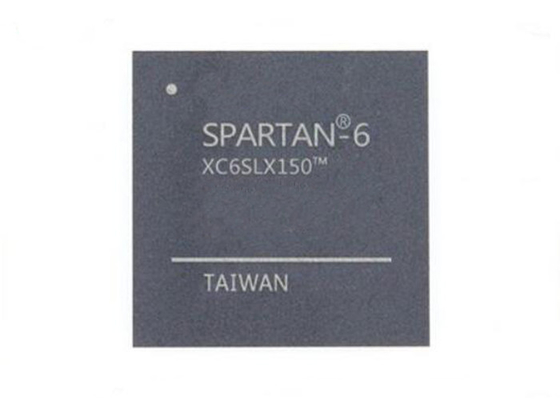 Array Gerbang yang Dapat Diprogram Lapangan XC6SLX150-2FGG484I Chip IC Spartan 6 LX FPGA 484-FBGA