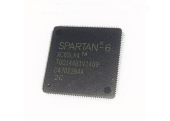 Array Gerbang yang Dapat Diprogram Lapangan XC6SLX4-2TQG144C 144LQFP Spartan 6 LX FPGA Chips