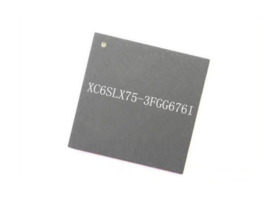 Chip Sirkuit Terpadu XC6SLX75-3FGG676I Field Programmable Gate Array 676FBGA