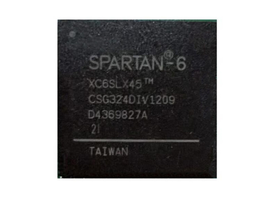 Field Programmable Gate Array XC6SLX45-2CSG324I Chip Sirkuit Terpadu 324CSPBGA
