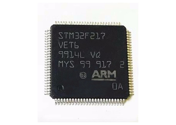 STM32F217VET6 32-Bit 512KB FLASH 100-LQFP IC Mikrokontroler Tertanam