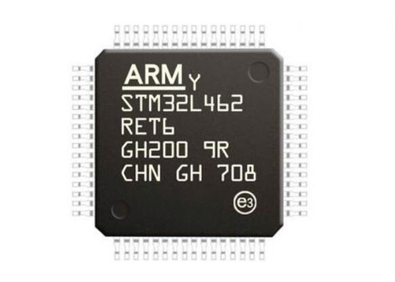Mikrokontroler MCU STM32L462RET6 32Bit RISC Inti Mikrokontroler IC 64LQFP Daya Rendah