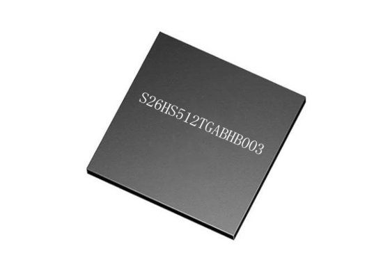 IC Chip 24-VBGA Surface Mount S26HS512TGABHB003 200MHz NOR IC Memori Flash