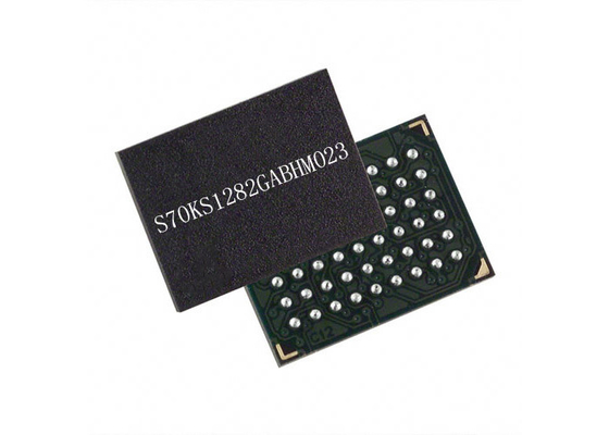 Sirkuit Terpadu Chip S70KS1282GABHM023 128Mbit HyperBus 35ns IC Memori