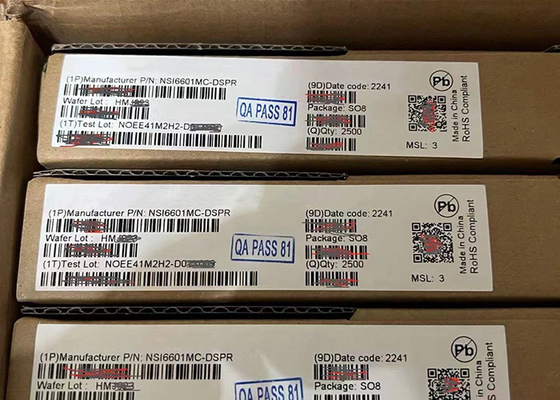 Single Channel NSI6601MC-DSPR Isolated Gate Driver IC SOP8 Chip Sirkuit Terpadu
