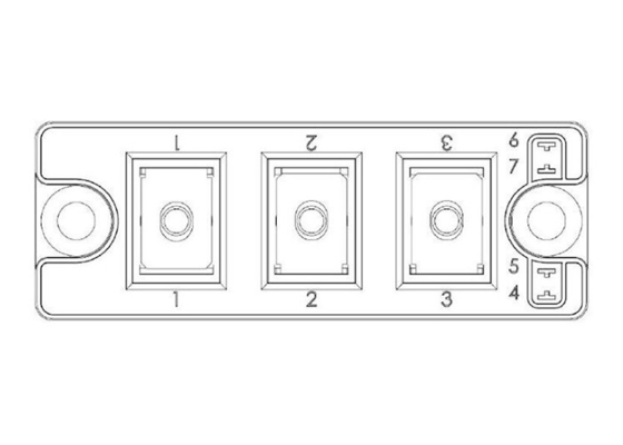 Modul IGBT Otomotif MSCDC150A170D1PAG 150A Phase Leg SiC Diodes Power Module