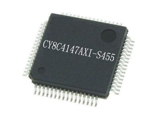 32Bit Single Core CY8C4147AXI-S455 Chip Mikrokontroler TQFP64 48MHz Chip IC