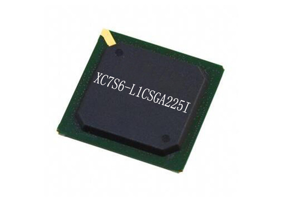 Field Programmable Gate Array XC7S6-L1CSGA225I 1 V Performa Tinggi 100 I/O Tertanam Field Programmable Gate Array IC