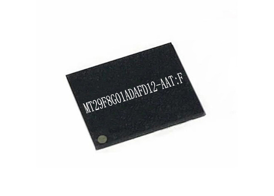 Chip Memori MT29F8G01ADAFD12-AAT:F 8Gbit Multiplexed NAND Flash Memory IC 24-TBGA