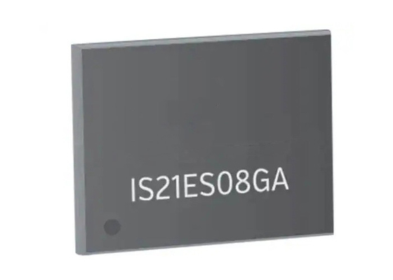 IC Chip IS21ES08GA-JQLI 64 Gbit eMMC 100-LFBGA IC Memori Pemasangan Permukaan