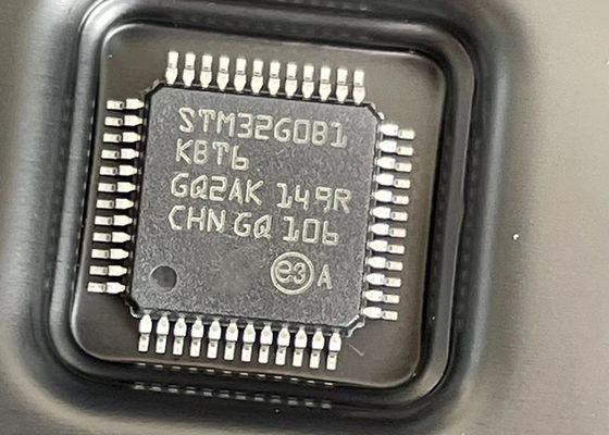 128KB 32-Bit Mikrokontroler Tertanam IC STM32G0B1KBT6 Pemasangan Permukaan 32-LQFP