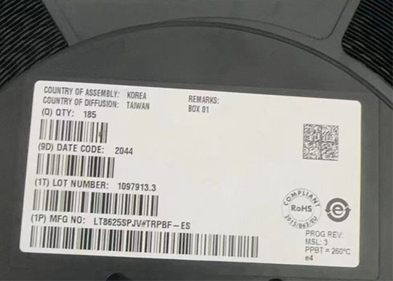 LT8625SPJV IC Chips 18V 8A Step-Down Silent Switcher 3 Dengan Referensi Kebisingan Ultralow