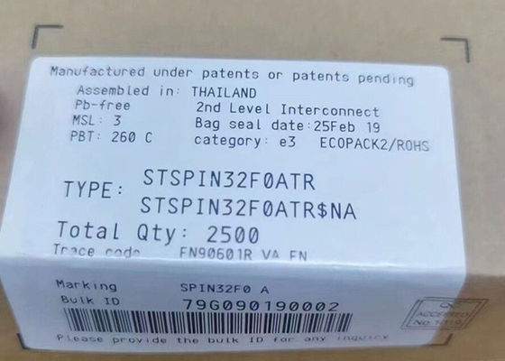 STSPIN32F0ATR Advanced BLDC Controller Dengan Microcontroller MCU Tertanam