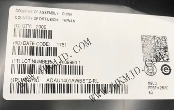 Mikrokontroler MCU ADAU1401AWBSTZ Full Featured SigmaDSP Audio Processor 48-LQFP