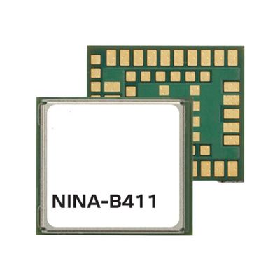 Modul Komunikasi Wireless NINA-B411-01B 2Mbps 1.7V hingga 3.6V RF Transceiver Module