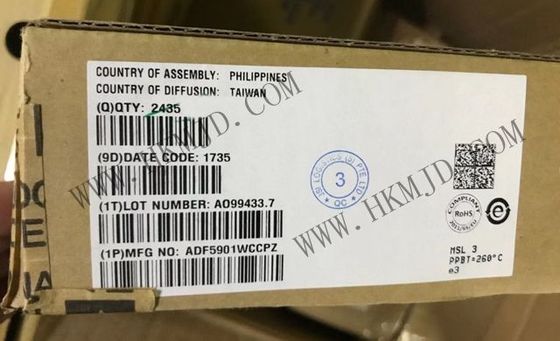 Chip sirkuit terintegrasi ADF5901WCCPZ 2-Channel PA Output RF Transmitter