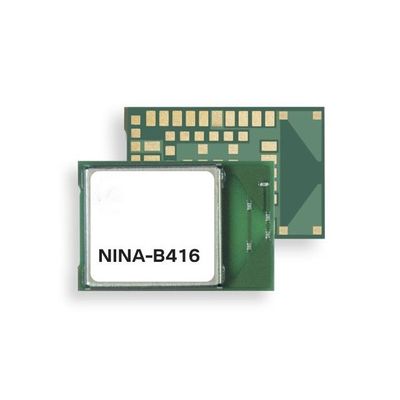 Modul Komunikasi Wireless NINA-B416-00B 4.6mA 2.4GHz 2Mbps Transceiver Module