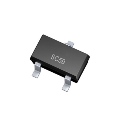 Sensor IC TLE49632MXTMA1 3V hingga 5.5V Sensor magnetik 5mA