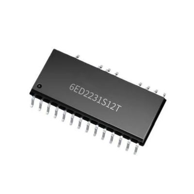 Chip sirkuit terintegrasi 6ED2231S12TXUMA1 Gerbang Driver 1200V 650mA Tiga fase Gerbang Driver