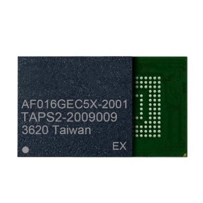 Memori IC Chip AF016GEC5X-2001EX BGA153 128Gbit eMMC NAND Flash Memory IC