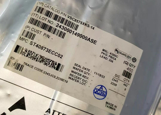 Ethernet IC VSC8575XKS-14 2-Wire Serial Ethernet Transceiver BGA-256 Telecom IC