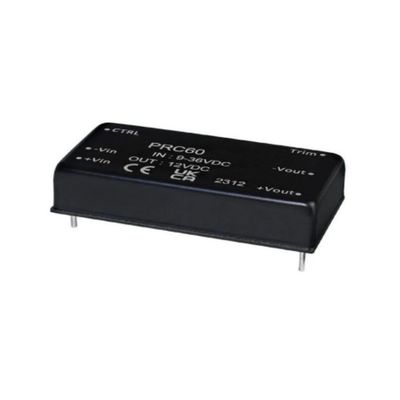 Chip sirkuit terintegrasi PTP15-48-S12 Modul terisolasi 1 Output DC DC Converter