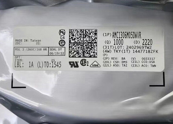 Chip sirkuit terpadu AMC1306M05DWVR SOIC8 Modul terisolasi presisi tinggi