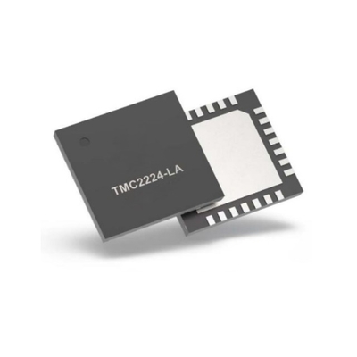 Chip sirkuit terintegrasi TMC2224-LA 2-Phase Ultra-Silent Stepper Motor Drivers QFN-28