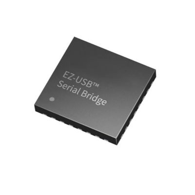 Chip sirkuit terintegrasi CY7C65223T-24LQXST Full-Speed USB ke UART Controller QFN-24