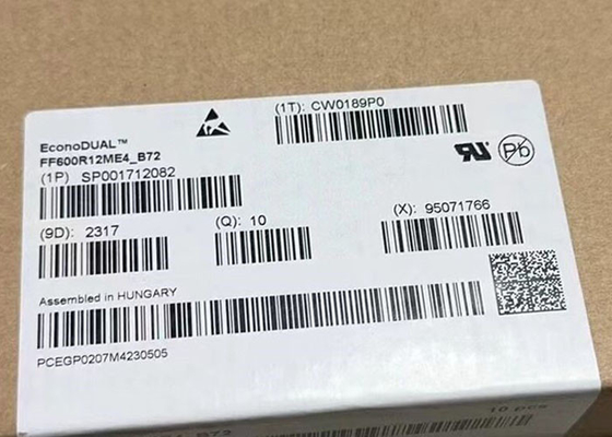 Modul IGBT Otomotif FF600R12ME4B72 Half Bridge 1200V Chassis Mount 1200A 20mW Modul IGBT