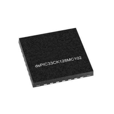 Microcontroller MCU DSPIC33CK128MC102-I/M6 Kontroler Sinyal Digital Dengan CAN Fleksibel Data-Rate