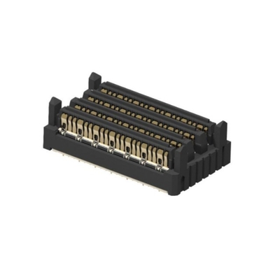 Konektor 10165326-101LF 20mV 100mA Konektor Backplane Kecepatan Tinggi