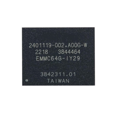 Memori IC Chip EMMC64G-IY29-5B102 Kecepatan Tinggi 64GB eMMC 5.1 Memori IC FBGA-153